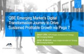 QBE Emerging Market’s Digital Transformation Journey · PDF fileQBE Emerging Market’s Digital Transformation Journey to Drive ... Inflight Projects: • Hong Kong ... • Effort