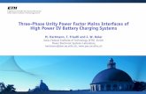 Three-Phase Mains Interfaces of EV Battery Chargers · 3/66. Electrical Ratings of EV Chargers Level 1 Charging Single-Phase AC Connection On-Board Charger 120 VAC, 16 A 1.92 kW USA