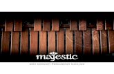 2013 Concert Percussion Catalog - Majestic Percussion 2013... · 2013 Concert Percussion Catalog. 1 MALLET INSTRUMENTS Marimbas ... rience true, rich marimba sound and to refine the