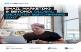 Email Marketing & Beyond: Global Industry Benchmarks 2017 · for digital marketing ... Email Marketing & Beyond: Global Industry Benchmarks 2017 GetResponse ... Email Marketing &