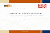 Aligned for Sustainable Design - Home | BSR · Using in-depth case studies, ... Erin Dobson (Nike Inc.), Chris Hacker (Johnson & Johnson), ... Aligned for Sustainable Design 2