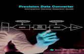 Precision Data Converter - TI.com · Precision Data Converter Companion Devices Selection Guide | 1 Precision Data Converter Companion Devices Selection Guide
