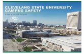 CLEVELAND STATE UNIVERSITY CAMPUS SAFETY · Campus Safety at Cleveland State University. ... as an “active shooter. ... → National tabletop exercise presentation at University