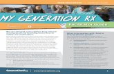 Facilitator Guide - Home - Generation Rx€¢ Download and print the facilitator talking points (1 copy/facilitator). • Download and print the “Plot Twist Scenes”. » This document