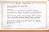 MOEHRKE COMMUNICATIONS - College of Charlestonharwoodp.people.cofc.edu/PRWrtiingCh9SMTKylieSpring2012.pdf · MOEHRKE COMMUNICATIONS To: John Doe, ... March 20, 2012 RE: Satellite