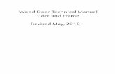 Wood Door Technical Manual - ASSA ABLOY Chart Flush Door Core and Frame Details Wood Door Technical Manual Wood Doors Graham Maiman uly, 2016 ... - Available with MicroShield ...