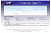 M2 Antenna Systems, Inc. Model No: 17-30LP7 MANUALS/LOGS HF/17... · M2 Antenna Systems, Inc. ... has an 11/16" hole 48" from the butt end. The middle section has boom assembly ...