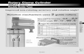 Rotary Clamp Cylinder - SMC ETech · Magnetic field resistant (2-color indicator) M9NV M9PV M9BV M9NWV M9PWV M9BWV M9NAV ...