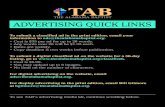 ADVERTISING QUICK LINKS - Advanced Imaging more information, contact Advertising Director Bill Gilmore P: 205.870.4720, ext. 107 E: bgilmore@thealabamabaptist.org THE …