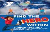 FIND THE - Edwardsville to FIND THE HERO WITHIN at the Edwardsville YMCA Summer ... Basic Drawing & Painting ... Avoid those long lines on Monday mornings with our