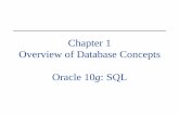 Chapter 1 Overview of Database Conceptsww2.nscc.edu/welch_d/Downloads/CIS2330/PowerPoints/01.pdf · Chapter 1 Overview of Database Concepts Oracle 10g: SQL. Oracle 10g: SQL 2 Objectives
