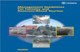 Management Guidelines for Forestry and Resource … Management Guidelines for Forestry and Resource-based Tourism were prepared during 1998 -2001. A working group was established to