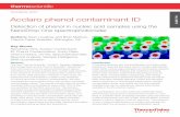 A cclaro phenol contaminant ID - Thermo Fisher … NOTE A cclaro phenol contaminant ID Detection of phenol in nucleic acid samples using the NanoDrop One spectrophotometer Introduction