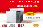 PELLET BOILER - Hargassner · Integrated hydraulic ... The pellet boiler consists of only one ... The well-engineered sliding grate system of Hargassner’s pellet boilers cleans