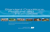 Standard conditions, reasons and informatives · CD07 Restoration Internal/External Works ... Standard conditions, reasons and infrormatives 7 ... 1105 Crossover to Roads in Hertfordshire