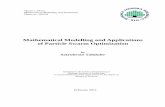 Mathematical Modelling and Applications of Particle …mat.uab.cat/~alseda/MasterOpt/PSO-MasterThesis-Variants.pdfMathematical Modelling and Applications of Particle Swarm Optimization
