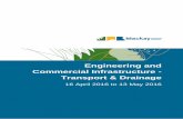 Engineering and Commercial Infrastructure - Transport ...€¦ · Engineering and Commercial Infrastructure - Transport & Drainage ... involves several external parties and the timing