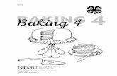 EC114 BAKING Baking 44 - NDSU - North Dakota State … · EC114 BAKING Baking 44 North Dakota State University, Fargo, North Dakota OCTOBER 2005 Revised September 2016. 2 Cakes, Pies