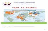 Contents Page - imcc.wa.edu.au  · Web viewFrench is a major world language, ... There are many similarities between the two grammatical systems, ... the textual conventions of the