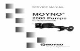 Moyno® 2000 Pumps - Service Manual (G1 Flanged Models) · SERVICE MANUAL MOYNO® 2000 PUMPS G1 Flanged Models 1-1. INTRODUCTION 1-2. GENERAL The Moyno® 2000 Pump is the culmination