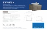 MB Tantra vessel 45 - Cloud Object Storage | Store ... · Línea de muebles en medidas de 45, 60 y 80 cm para lavamanos de mesón integrado y de 45 y 60 cm para instalar con lavamanos