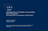 Management & Principles of Accounting Date: 22/11/2017my.liuc.it/MatSup/2017/A86012/2017 11 22 recording sales and... · Management & Principles of Accounting Date: ... TRANSACTIONS