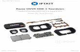 Razer OSVR HDK 2 Teardown - ifixit-guide … OSVR HDK 2 Teardown ... Instagram, or Twitter and be the first to see it from the ... We also take the opportunity to snag the HDK's circular