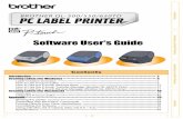 Software User's Guide Creating Labels (For Windows) · Introduction Creating Labels (For Windows) Creating Labels (For Macintosh) Appendix 3 From Label Creation to Printing Creating