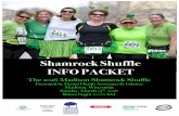 Shamrock Shuffle INFO PACKETshamrock-shuffle.squarespace.com/s/2016InformationPacket-8o3q.pdf · Information & Tip Sheet Sunday, March 13 ... and via Facebook if we are coming close