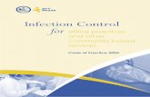 Infection Control - ACT Healthhealth.act.gov.au/sites/default/files//Infection_Control_for... · 2 Infection Control Code of Practice 2005 Infection Control ... (including government