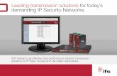 Leading transmission solutions for today’s demanding IP ...-Integracion-Datos/F.2.-FIBER-OPTIONS/F.2.1... · Leading transmission solutions for today’s demanding IP Security Networks.