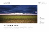 WEEDING RISK - World Resources Institute · helping highlight valuation impacts of ... Weeding Risk, Over Heating, and Surveying Risk include ... economic growth while facing diminishing