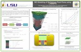 MD Modeling of Multiphase Fluid Flows using LAMMPSreu.cct.lsu.edu/documents/2012-posters/SamWoodham_SURFPoster.pdf · LAMMPS Implementation! • Developed at Sandia National Laboratories!