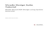Vivado Design Suite Tutorial - Xilinx - All Programmable€¦ ·  · 2018-03-08Vivado Design Suite Tutorial . Model-Based DSP Design using System Generator ... Solution ... • Lab