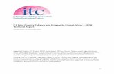 ITC Four Country Tobacco and E-cigarette Project, Wave … · 1 . ITC Four Country Tobacco and E-cigarette Project, Wave 1 (4CE1) Technical Report . Version Date: 23 November 2017