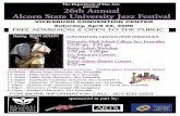 26th asu jazz festival poster - Alcorn State University · 26th Annual Alcorn State University Jazz Festival VICKSBURG CONVENTION CENTER ... Benny Golson Workshop 4:00 pm - 5:00pm
