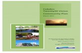 Cobden Twenty20 Vision Community Plan - Corangamite … · The Cobden Twenty20 Vision Community Plan is an initiative ... Bullaharre, Carlisle River (part ... The findings indicated