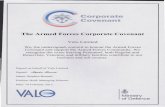 Valo Limited Corporate Covenant pledge - Welcome to … Covenant The Armed Forces Corporate Covenant Valo Limited We, the undersigned, commit to honour the Armed Forces Covenant and