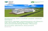 Assessing new nuclear power station Generic design ... · Assessing new nuclear power station designs Generic design assessment of Hitachi-GE Nuclear Energy Limited's UK Advanced