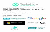 15-16 September 2016 - Rnib - RNIB - Supporting people … · Web viewTechshare Europe 2016: Smart Accessible Technology for Work, Rest and Play 15-16 September 2016 Glasgow Science