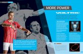 MORE POWER - Yonex · The new E-tune system from YONEX allows you ... MORE POWER RACQUETS VOLTRIC “My VOLTRIC racquet feels really great; it gives me the power to play with