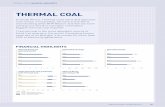 THERMAL COAL - Anglo American plc · THERMAL COAL. In South Africa, Thermal Coal owns and operates nine mines. In Colombia, we have a one-third . shareholding (with BHP Billiton and