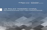 US POLICY TOWARD CHINA - Asia Societyasiasociety.org/files/US-China_Task_Force_Report_FINAL.pdf · US POLICY TOWARD CHINA: RECOMMENDATIONS FOR A NEW ADMINISTRATION Task Force Report