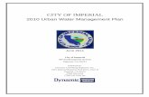 CITY OF IMPERIAL OF IMPERIAL 2010 Urban Water Management Plan June 2011 City of Imperial 420 South Imperial Avenue Imperial, CA 92251 Prepared by: …