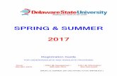 SPRING & SUMMER 2017 - Delaware State University & summer 2017 DELAWARE State University 1 ... ..……….………..….Exit Interview for May Graduates Due ... Executive Director