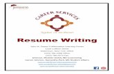 Resume Writing - JCC Booklet 2.0_0.pdfResume Writing John W. Deans ... Now, in which Format do you choose to write your resume??? WRITING A PERSUASIVE RESUME . 6