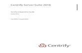 Centrify Server Suite 2016 Server Suite 2016 Samba Integration Guide October 2016 ... Samba is an open source file and printer sharing program that allows a Linux or UNIX host