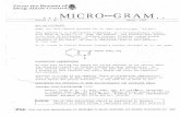 Microgram Journal, Vol 1, Number 6 - Erowid · Pheny1acetone (phenyl 2 - propanone) Formamide liydroxy1 amine , ... additional flasks or beakers; ph paper or meter; assorted tubing