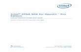 Intel FPGA SDK for OpenCL - Altera · 1 Intel® FPGA SDK for OpenCL™ Custom Platform Toolkit User Guide The Intel® FPGA SDK for OpenCL™ Custom Platform Toolkit User Guide outlines