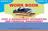 March 2018 - icmai.inicmai.in/upload/Students/Syllabus2016/Workbook/Paper10-New.pdf · accounting techniques such as standard costing and budgetary control are helpful in controlling